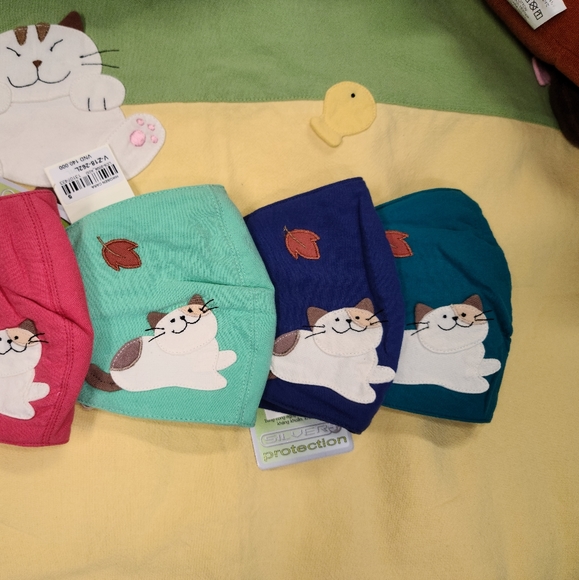 1 Adult Turquoise Blue HIKOSEN Embroidered Mask - Picture 8 of 10